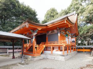 雙栗神社本殿全景