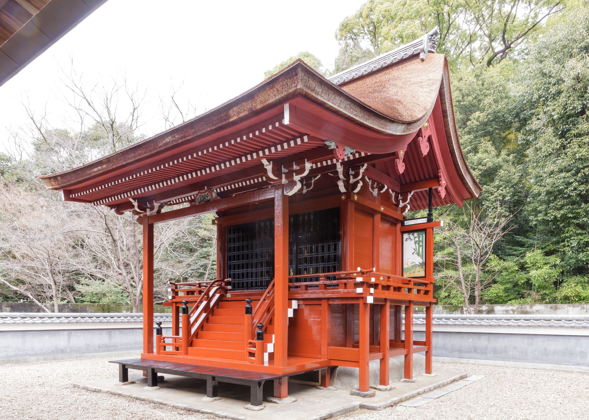 愛知県名古屋市　重要文化財　富部神社本殿保存修理工事