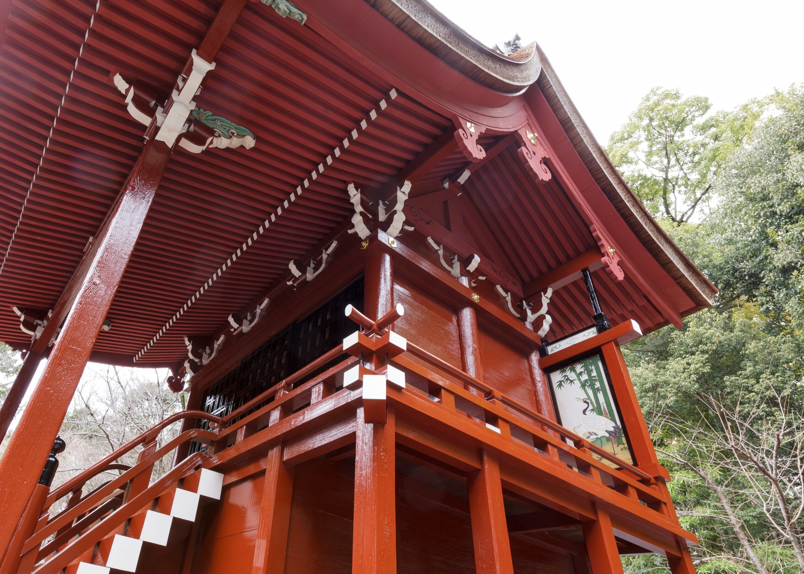 愛知県名古屋市　重要文化財　富部神社本殿保存修理工事