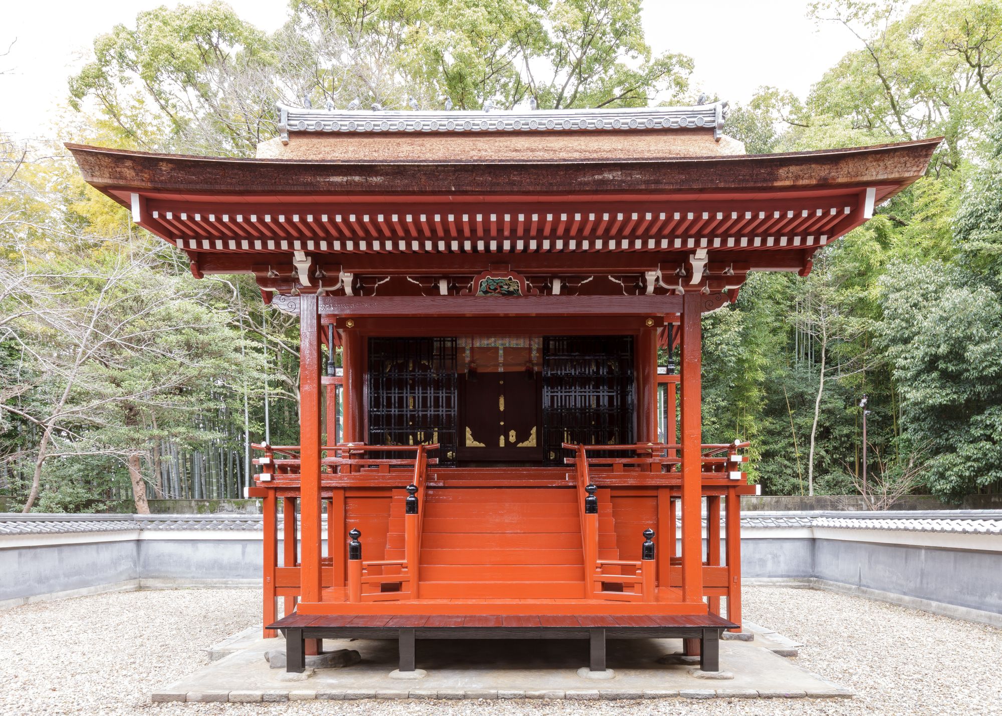 愛知県名古屋市　重要文化財　富部神社本殿保存修理工事